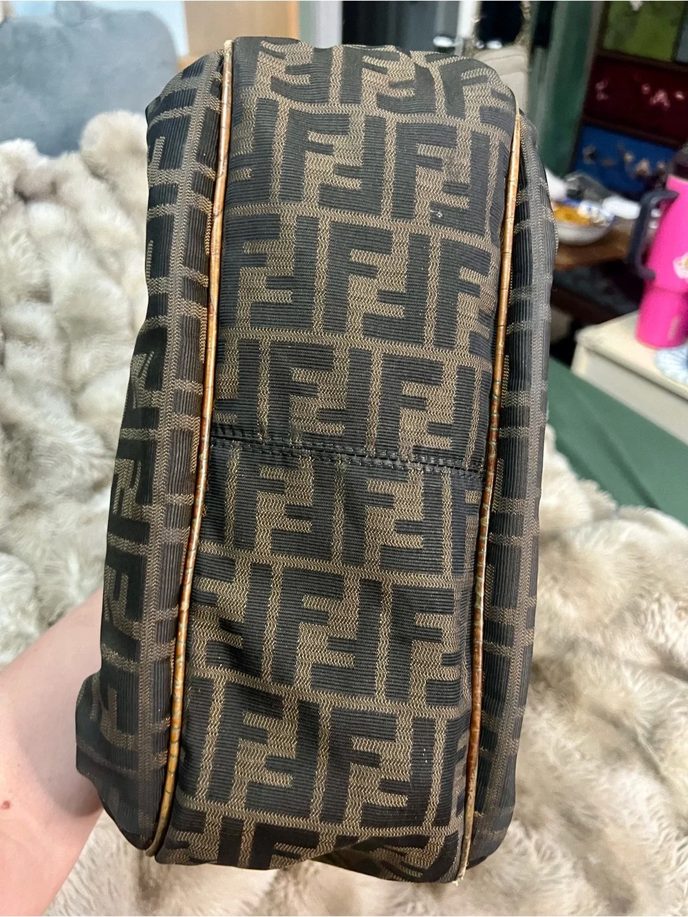 Fendi Zucca Chef Tote Bag (MSRP $2,000)